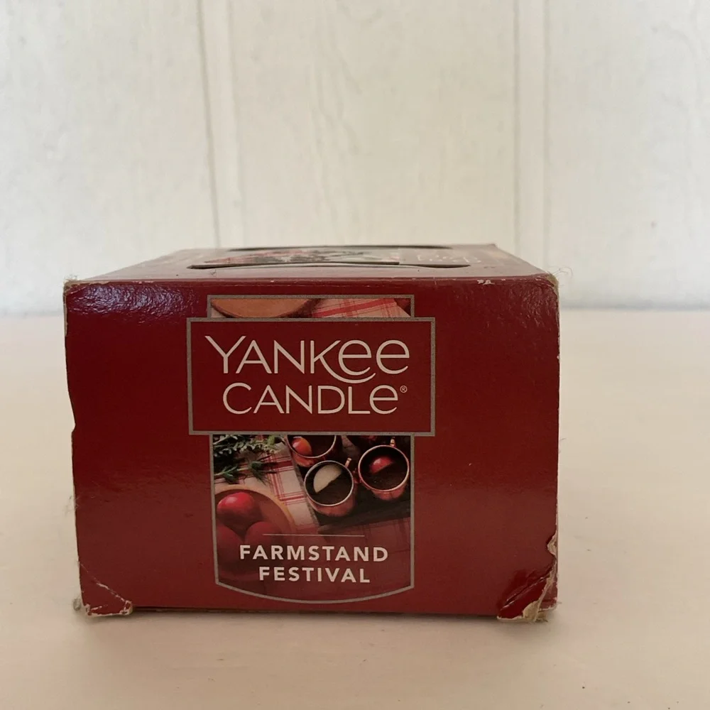 Yankee Candle Farmstand Festival Box of Tea Light Candles NWT